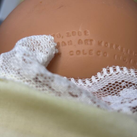 Vintage Bundle Coleco Cabbage Patch Dolls Babies Appalachian Art 1982 Set of 3 - Picture 10 of 12